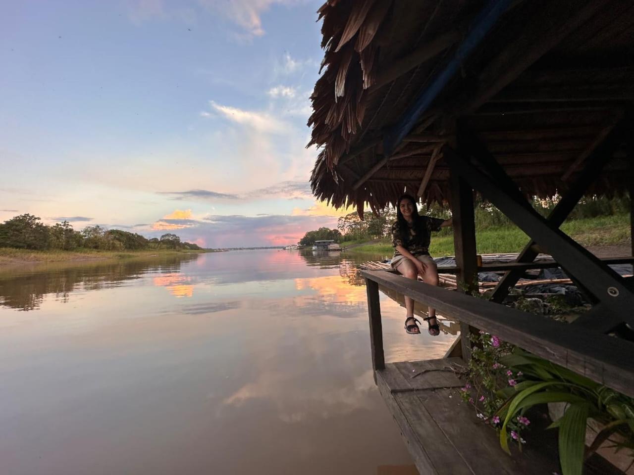 Cabaña Flotante Kurupira Leticia Bagian luar foto
