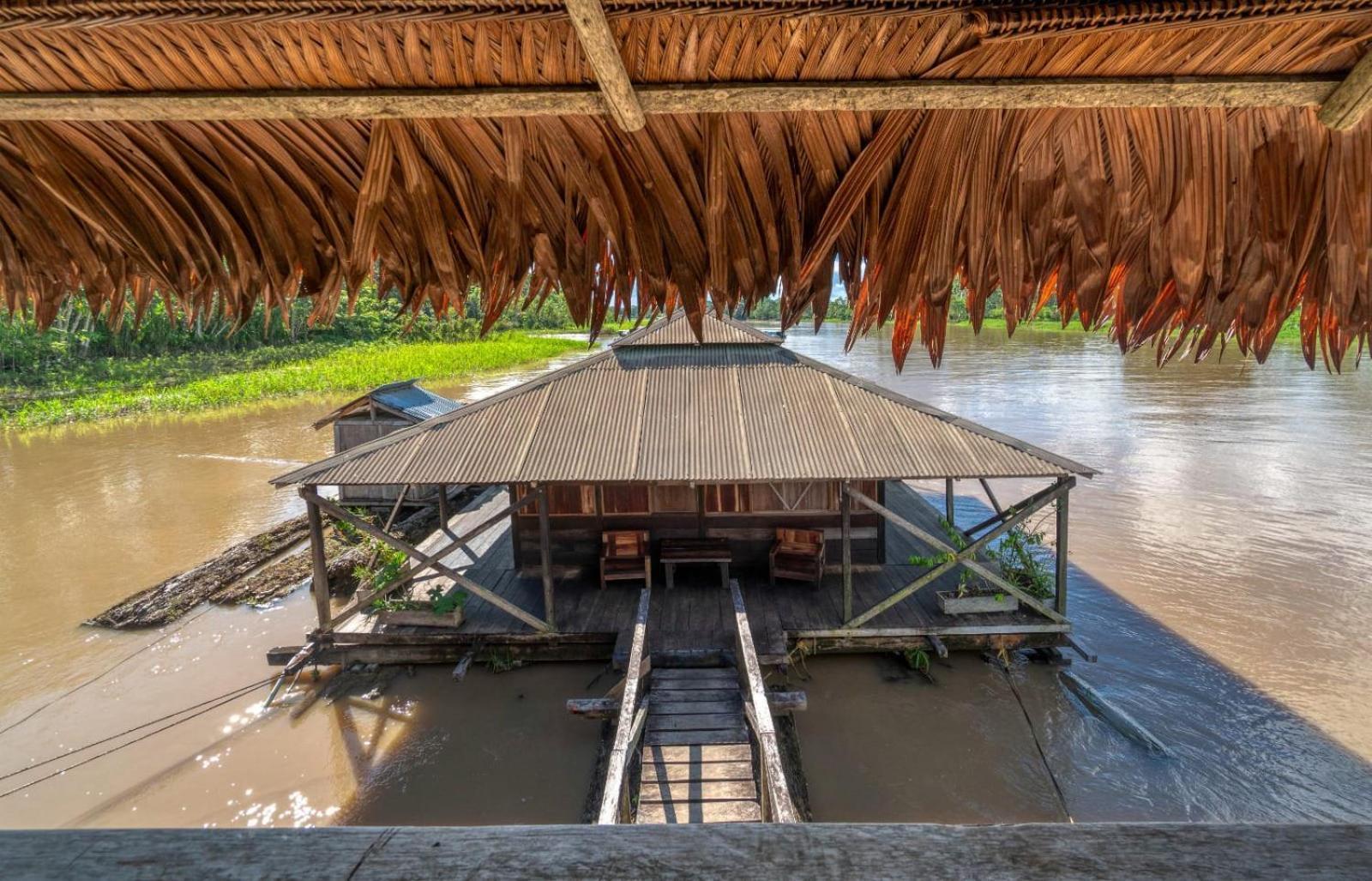 Cabaña Flotante Kurupira Leticia Bagian luar foto